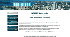 Desktop Screenshot of benss.com.au